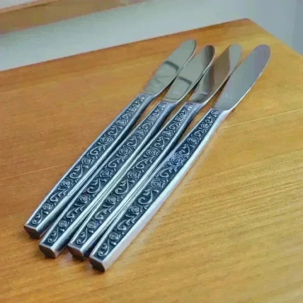 Vintage Stainless Steel Metal Japan 4 Knives - Picture 12 of 12